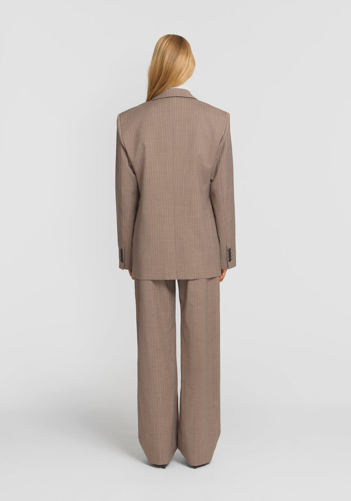 Marmaduke Unisex Blazer - Dune Stripe