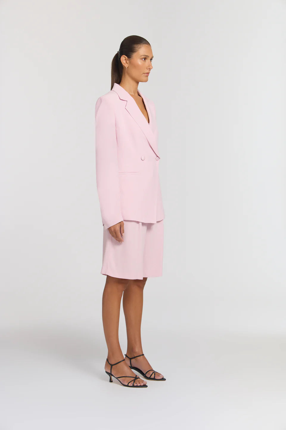 Bombshell Blazer - Rosewater