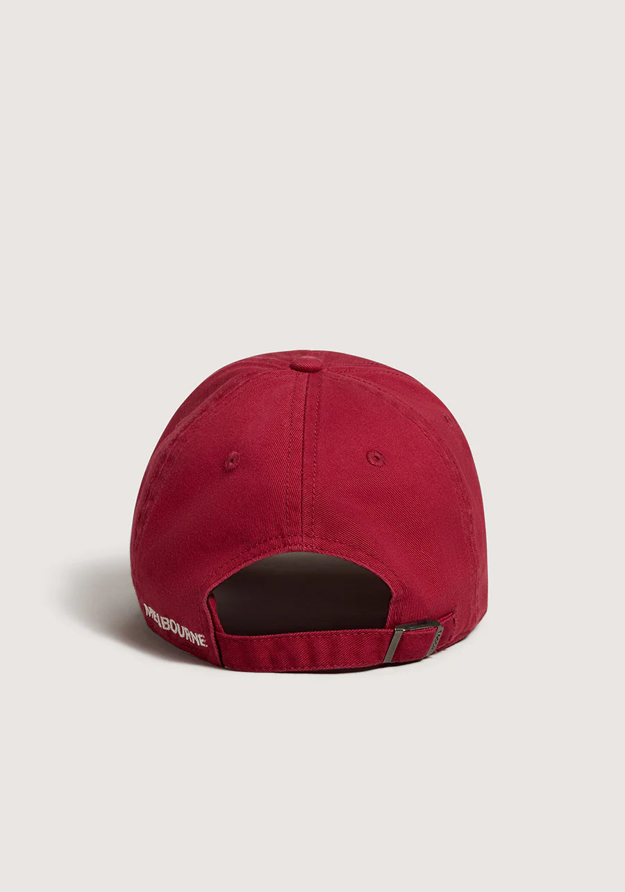 V&W Tipped Cap - Scarlet