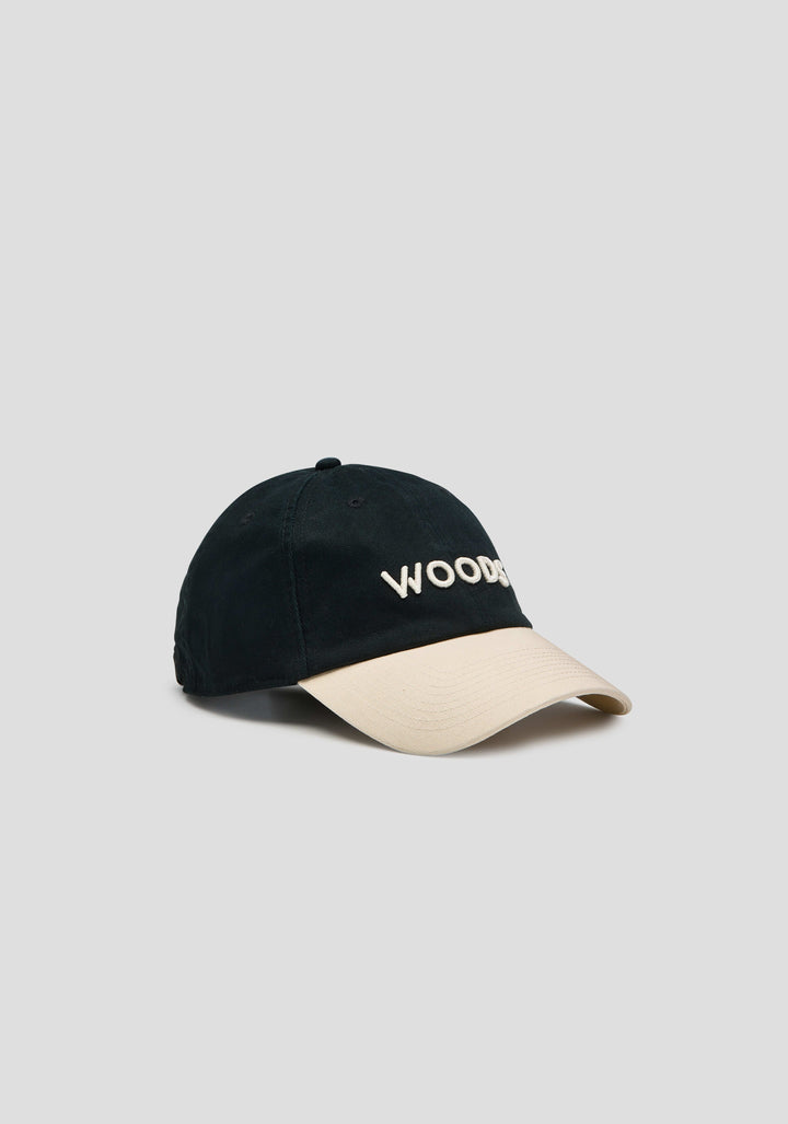 Woods Cap - Black/Ecru