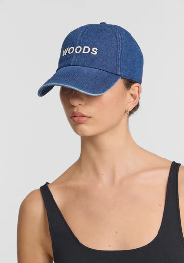 Woods Denim Cap - Denim Blue