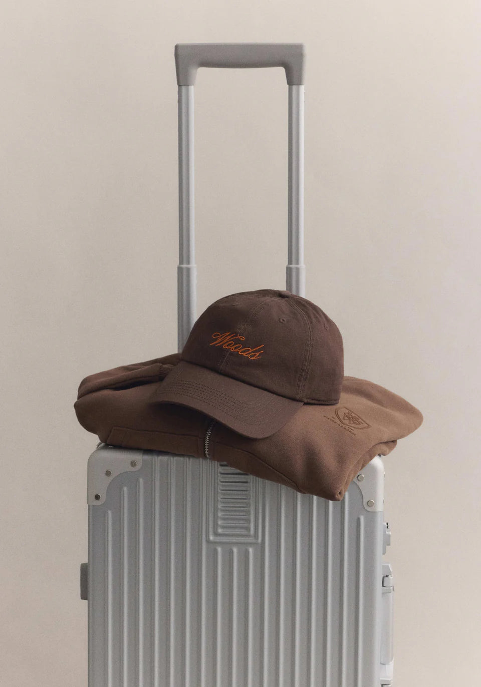 Woods Cursive Cap - Chocolate