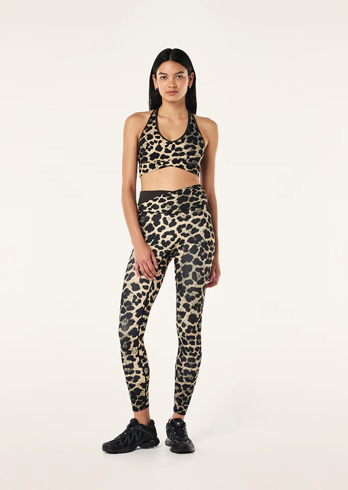 Wander Full Length Legging - Leopard Print