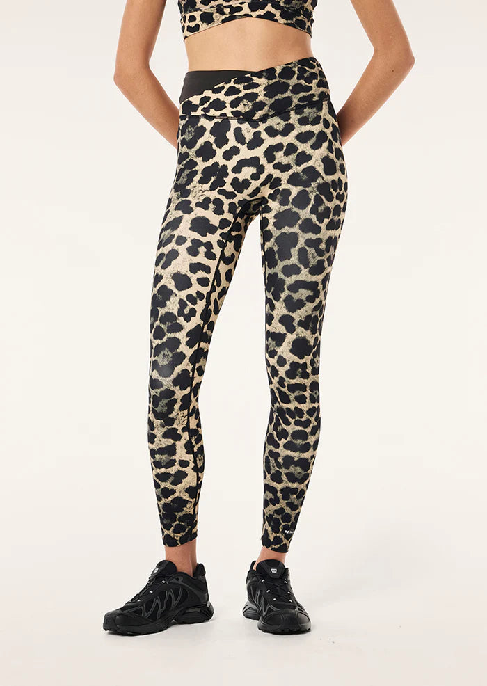 Wander Full Length Legging - Leopard Print