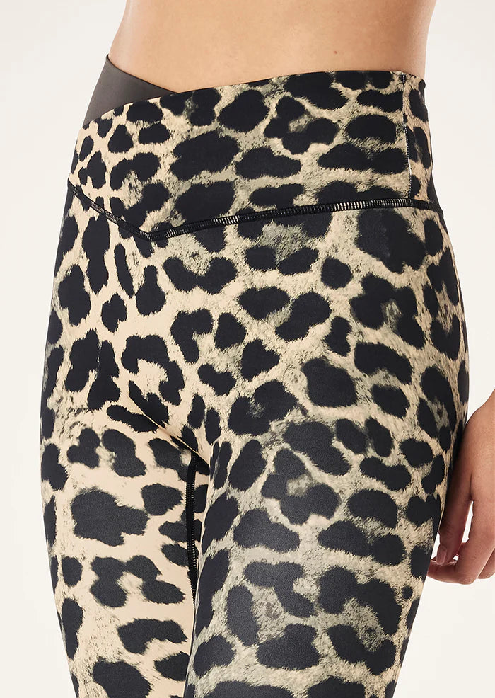Wander Full Length Legging - Leopard Print