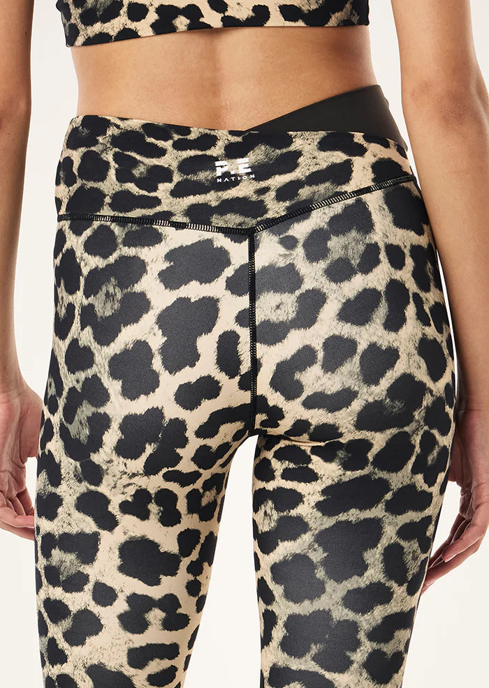 Wander Full Length Legging - Leopard Print