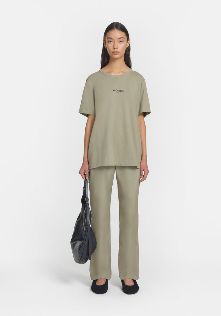 Woods Unisex Tee - Overland Green