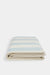 Wide Stripe Beach Towel Blue - Bule Haze and White