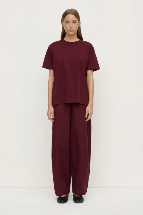 Base Tee - Merlot