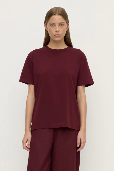 Base Tee - Merlot