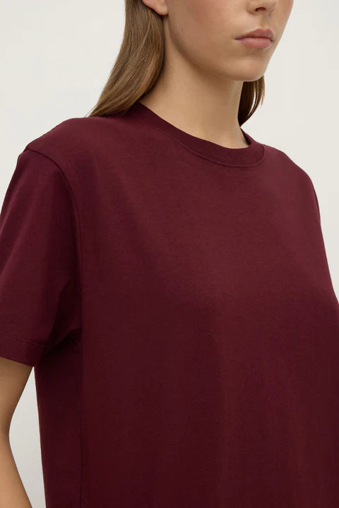 Base Tee - Merlot