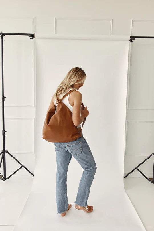 Bella XL Tote - Tan