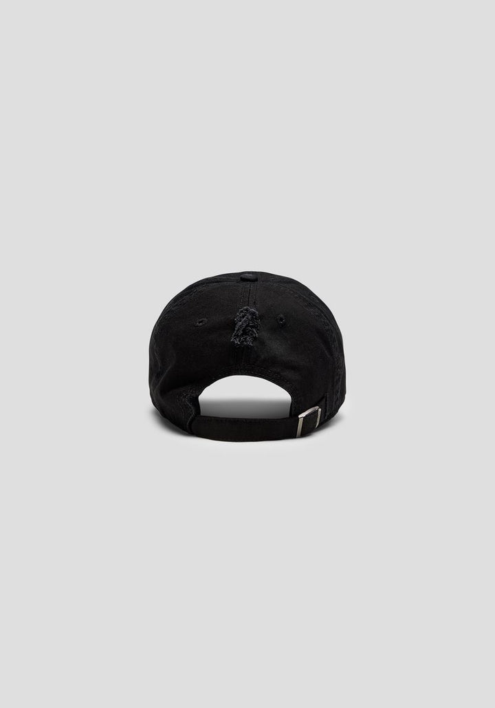 Woods Distressed Cap - Vintage Black