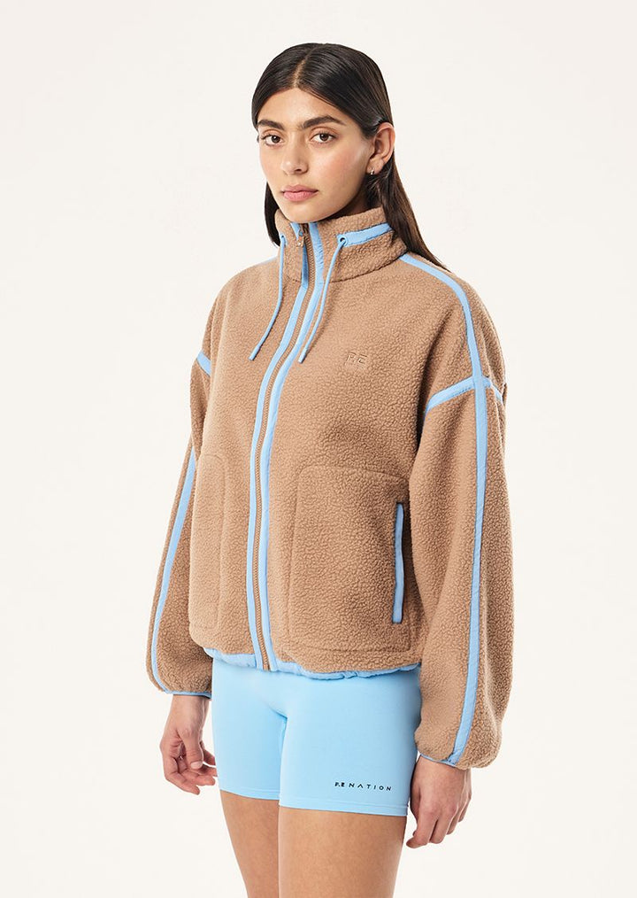 Lennon Sherpa Jacket - Caramel