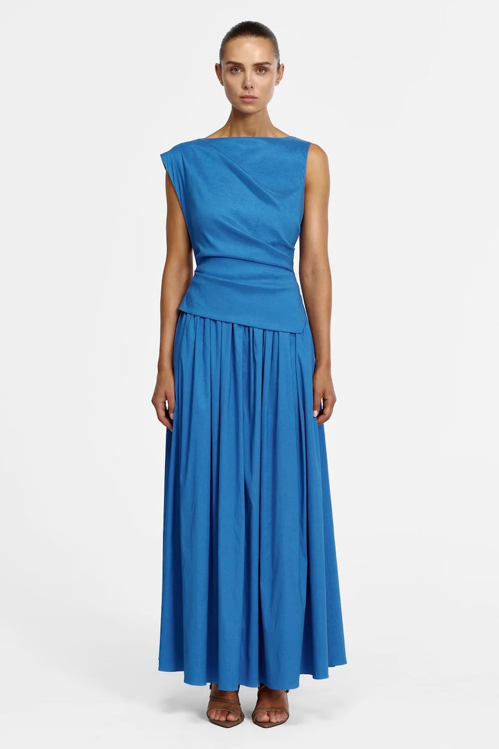 Robakker Maxi Dress - Iris Blue