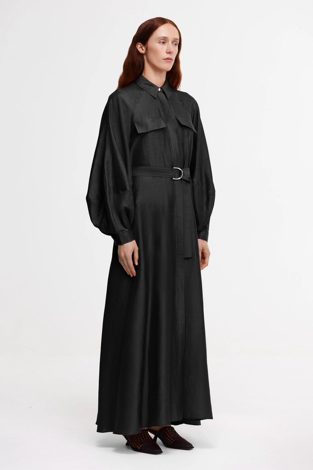 Pennarly Dress - Charcoal