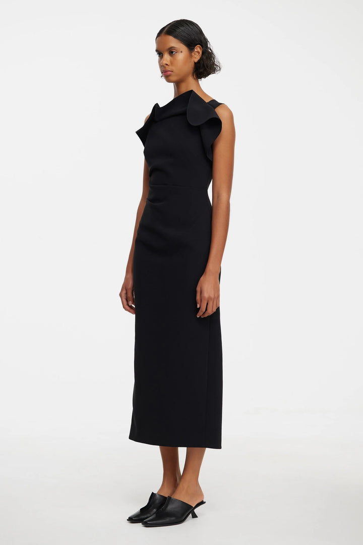 Warfield Midi Dress - Black
