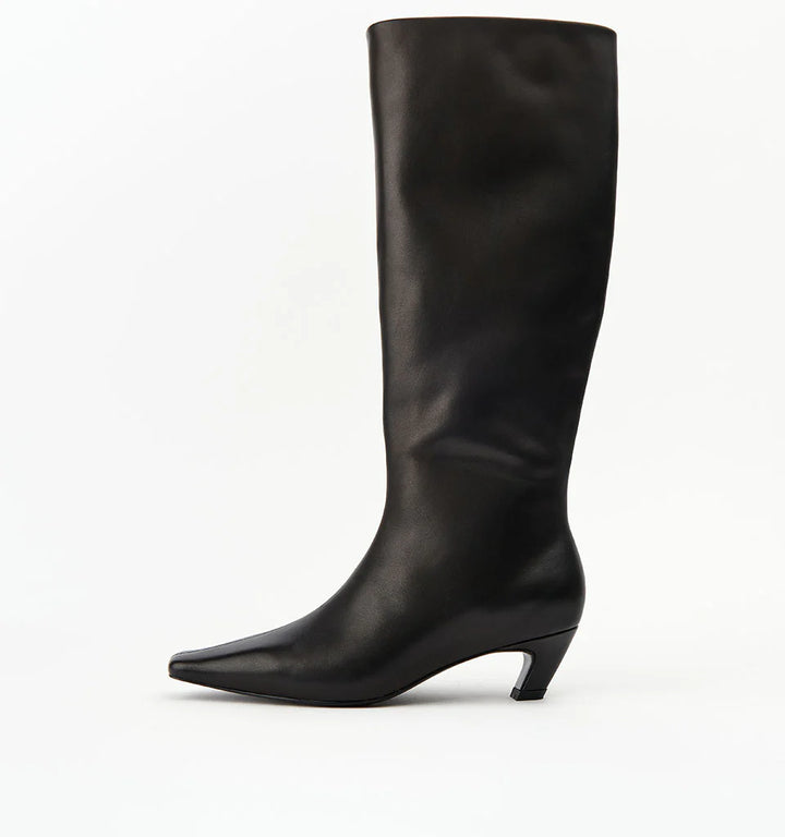 Crew Boot - Black Leather