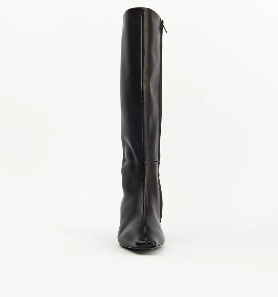 Crew Boot - Black Leather