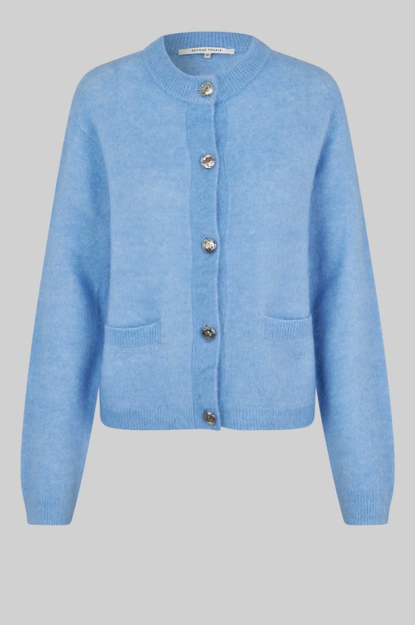 Anneleen Knit Cardigan - Vista Blue