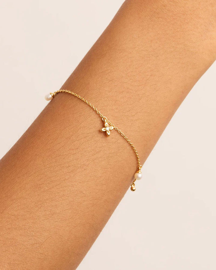 Live in Peace Bracelet - Gold