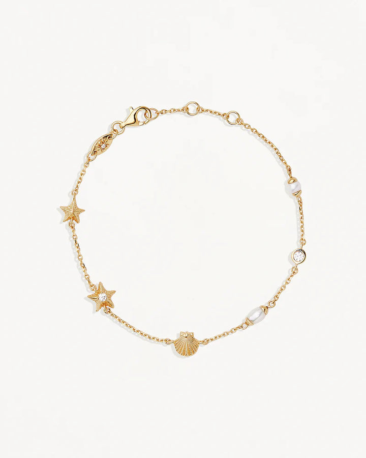 Ocean Dreaming Bracelet - 18k Gold Vermeil