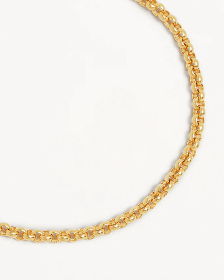 Belcher Chain Bracelet - 18k Gold Vermeil