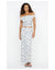 Riva Off Shoulder Top - Porcelain Rose