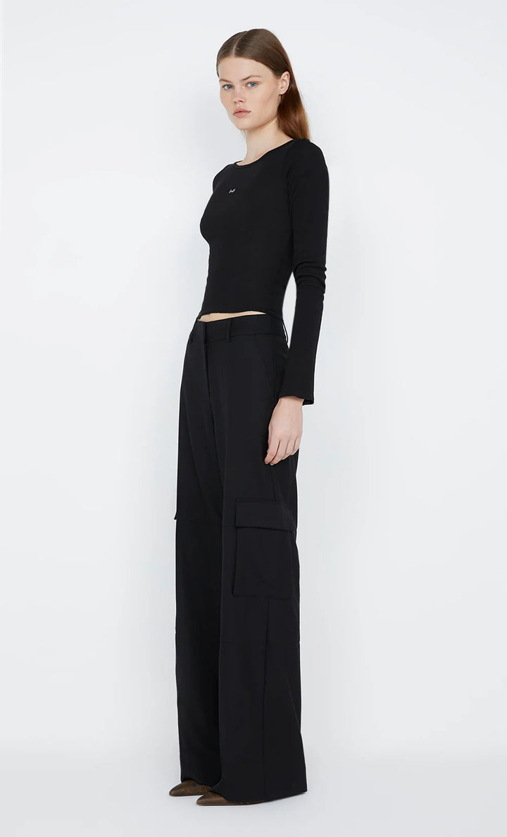 B+B L/S Top - Black
