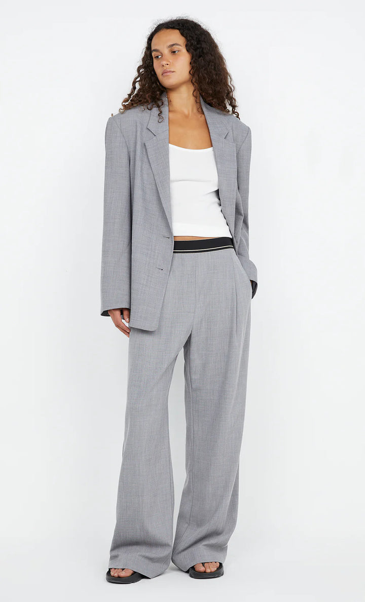 Jordin Pant - Charcoal Weave