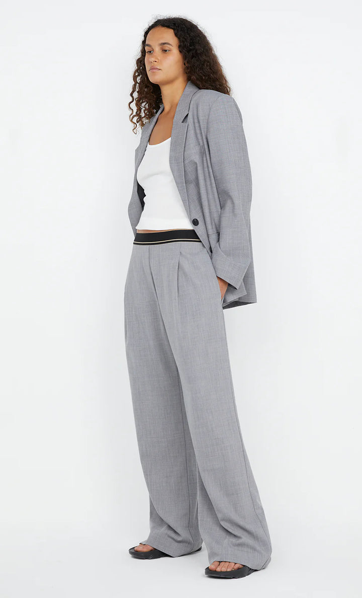 Jordin Pant - Charcoal Weave