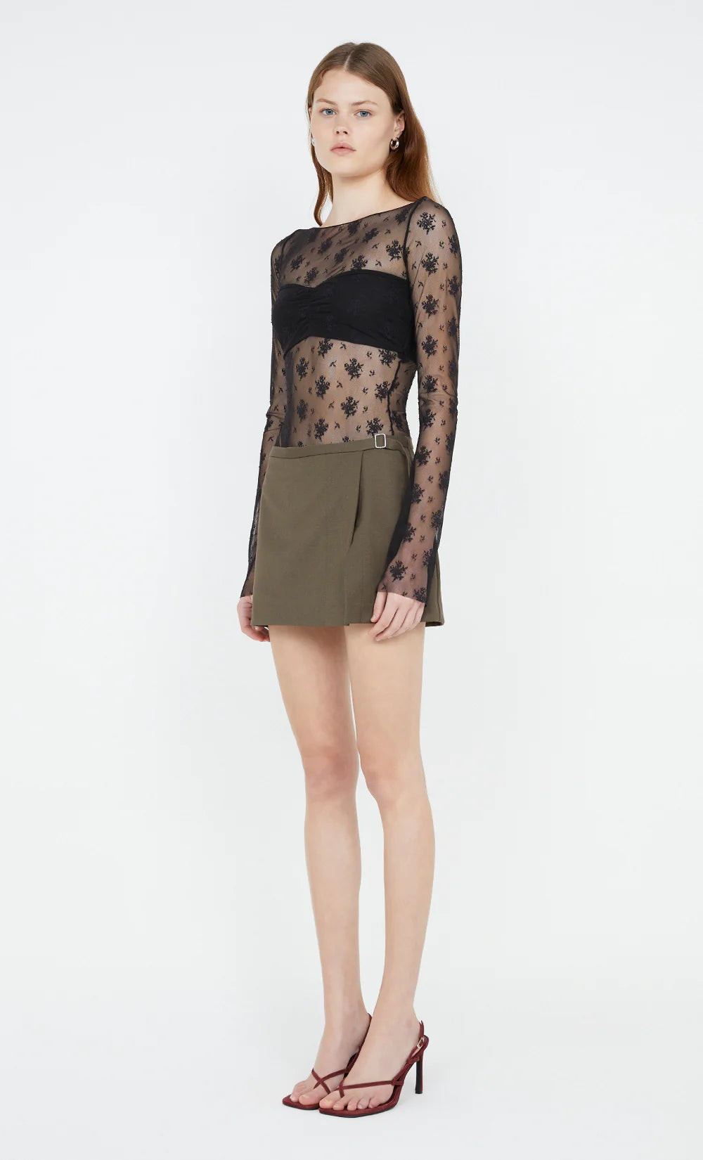 Kalena LS Bodysuit - Black