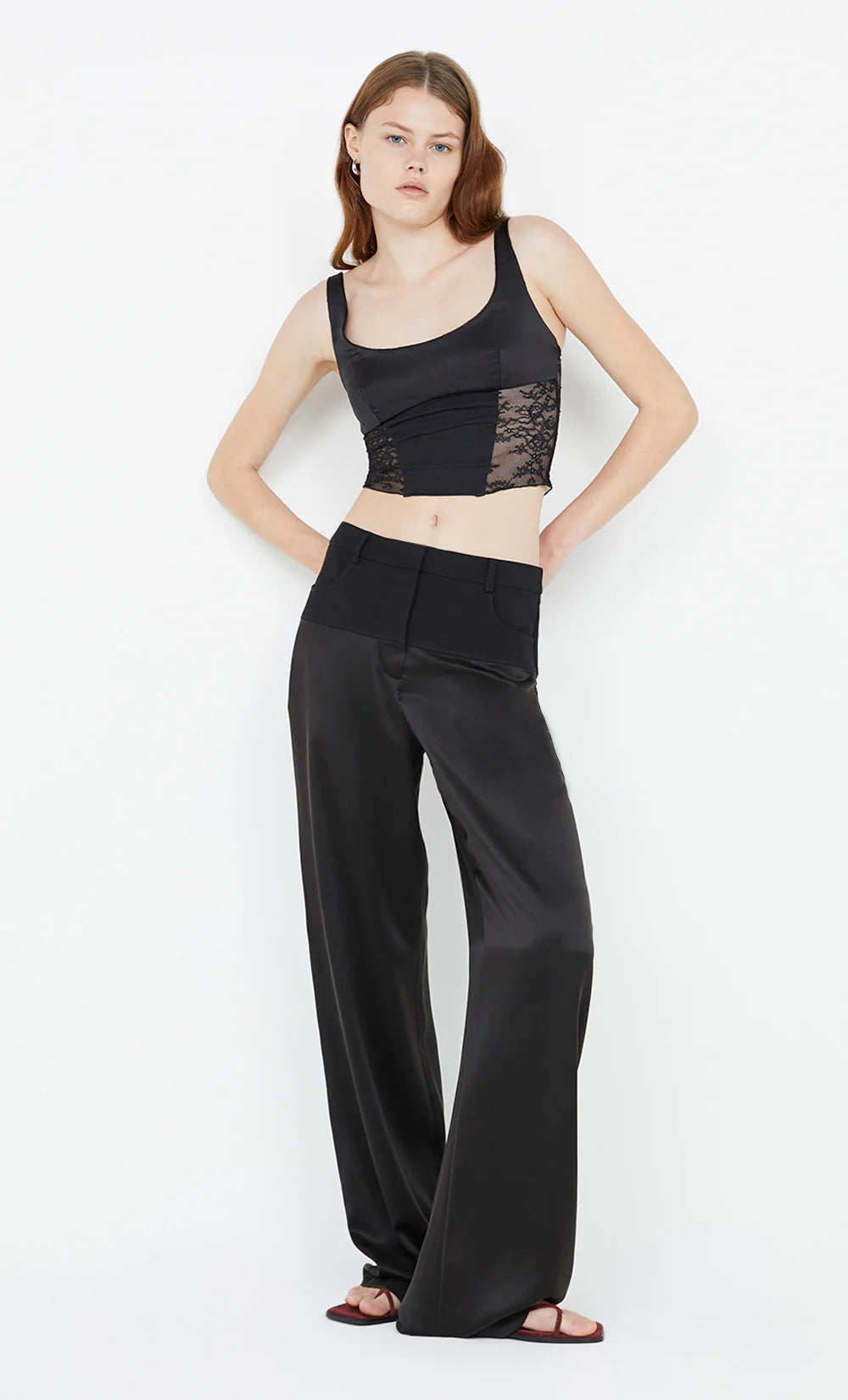 Olimpia Corset Top - Black