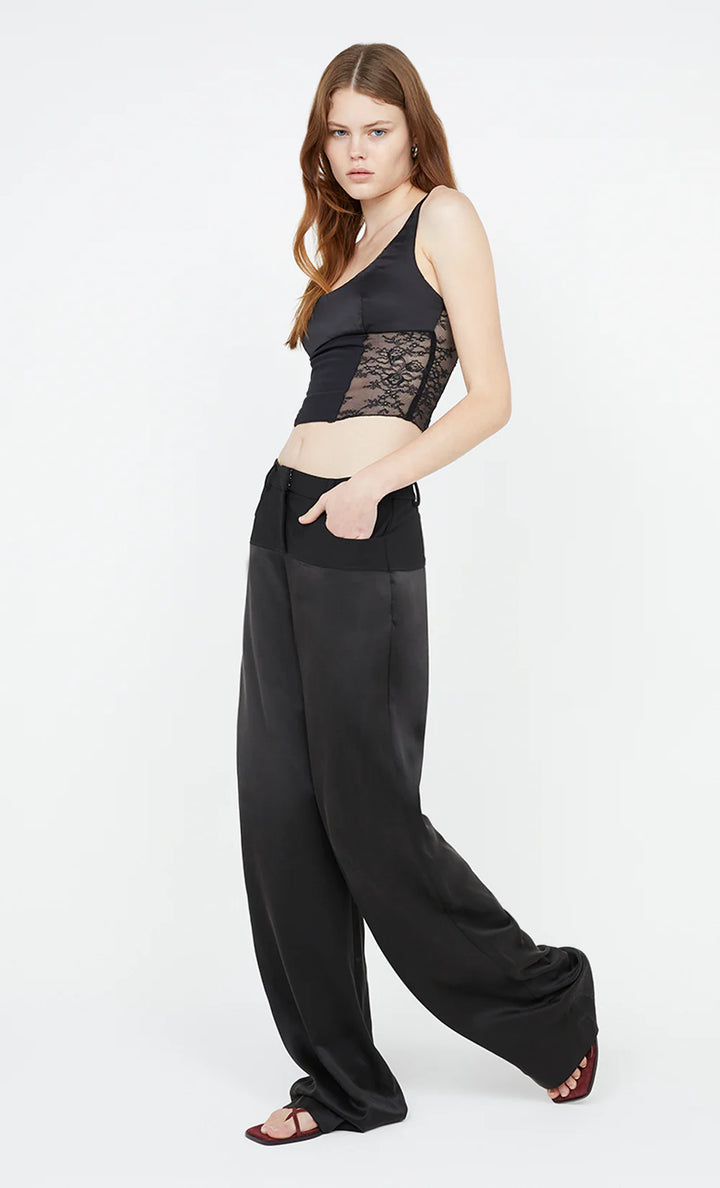Olimpia Corset Top - Black