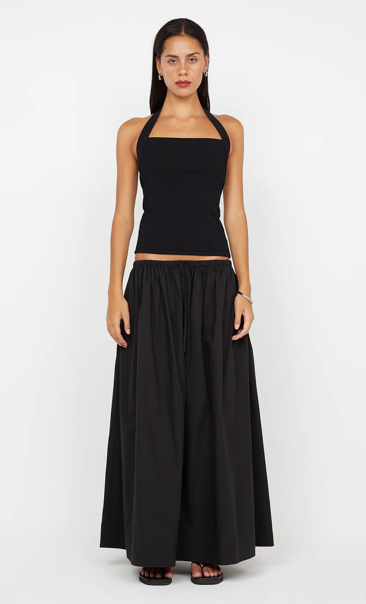 Skyler Halter Top - Black