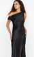 Sol Asym Dress - Black