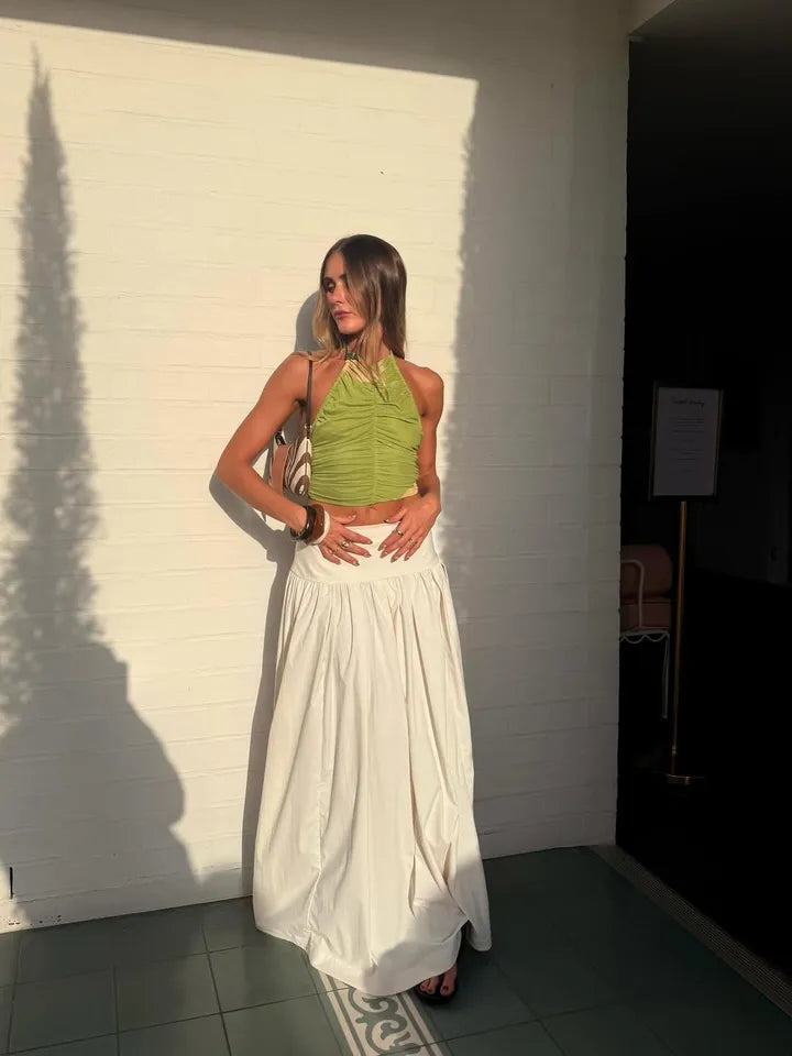 Citrina Halter Top - Aniya Floral