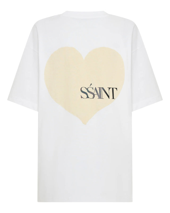 Ssaint Heart Tee - Cream