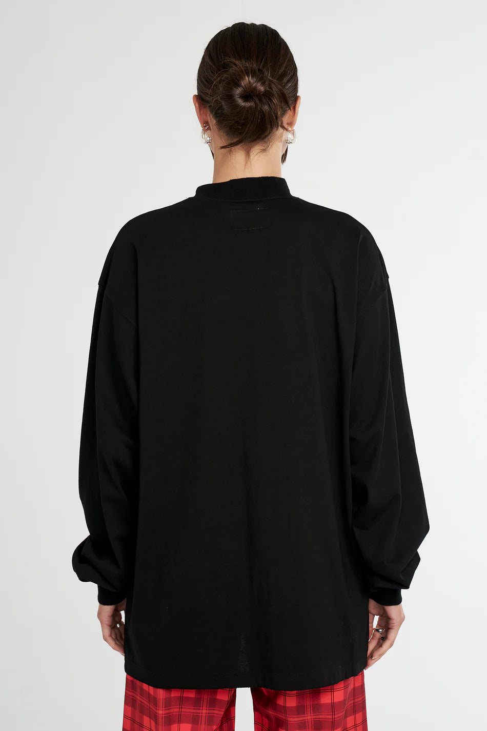 Summi LS Band Tee - Black