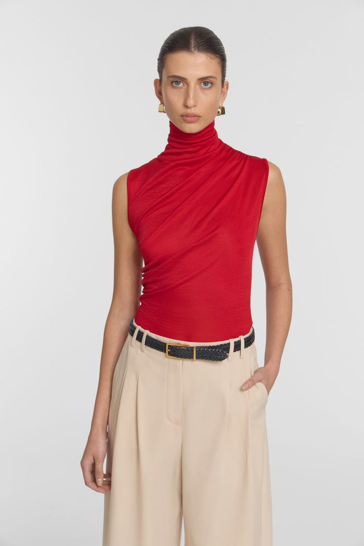 Sunset Top - Sunset Red