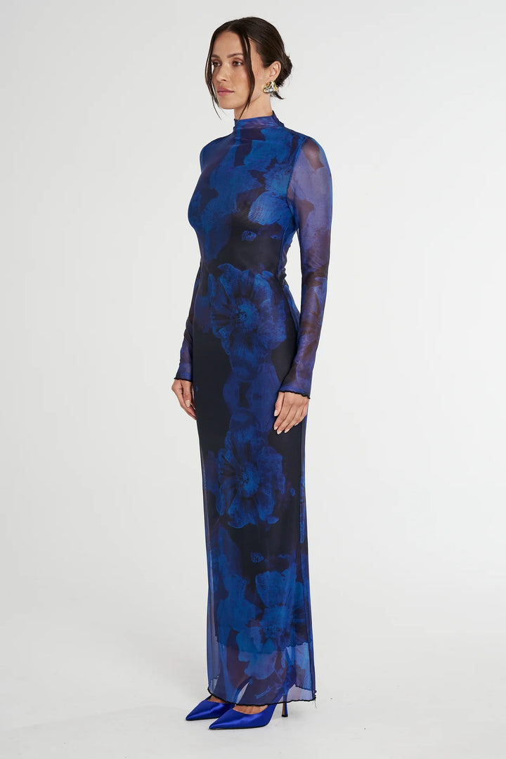 LS Maxi Dress - Dark Lumen