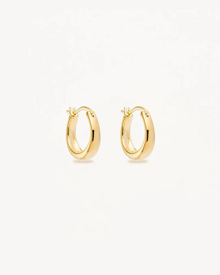 Infinite Horizon Small Hoops - 18k Gold Vermeil
