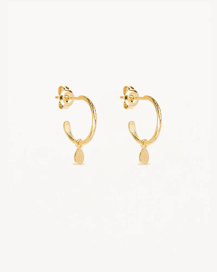 Grace Hoops - 18k Gold Vermeil
