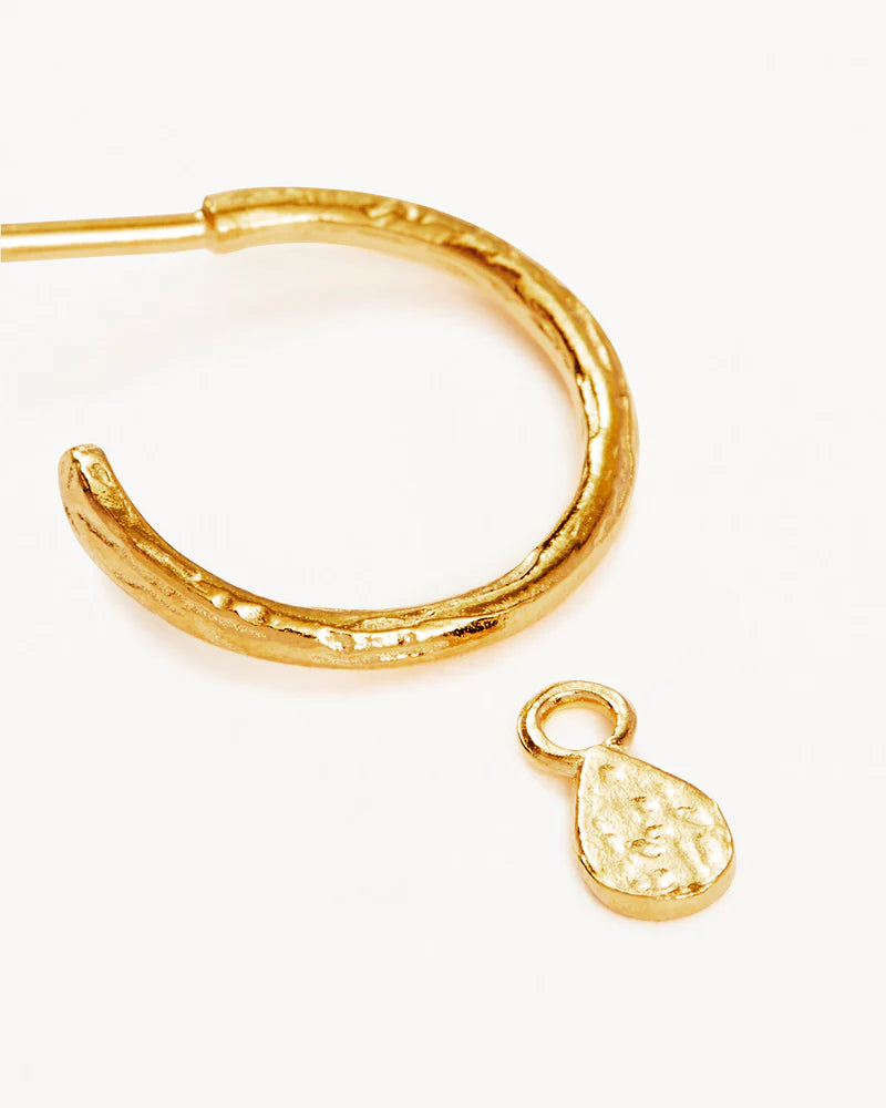 Grace Hoops - 18k Gold Vermeil