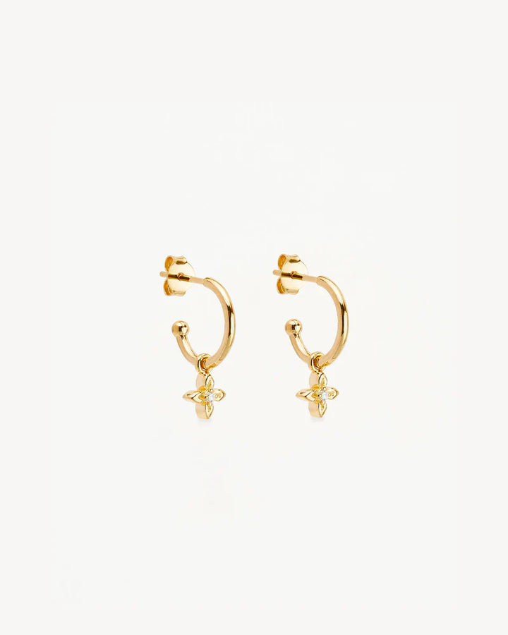 Live In Light Hoop Earring - 18k Gold Vermeil
