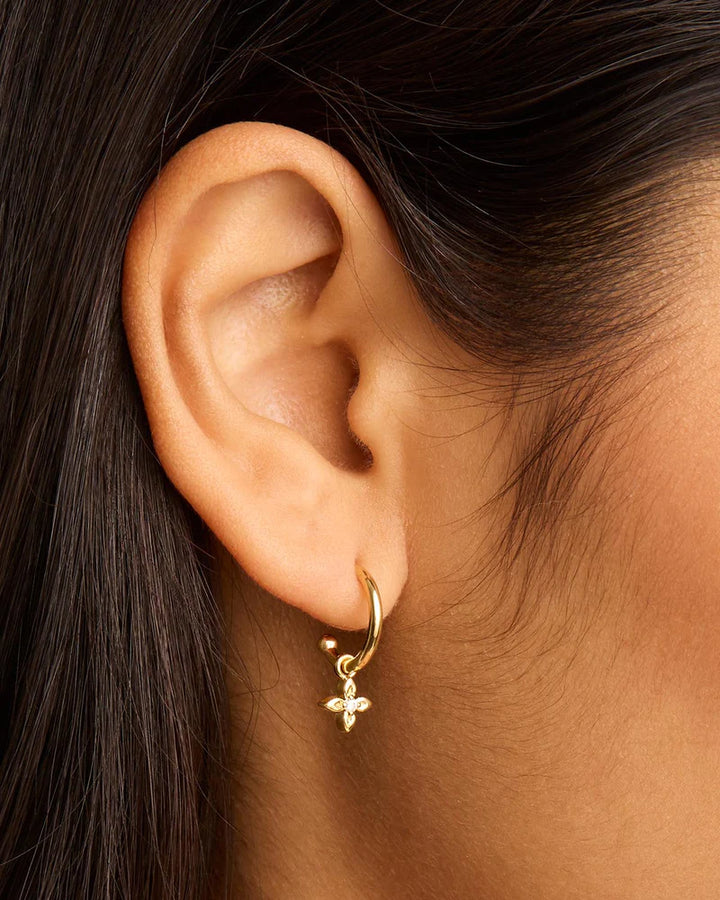 Live In Light Hoop Earring - 18k Gold Vermeil