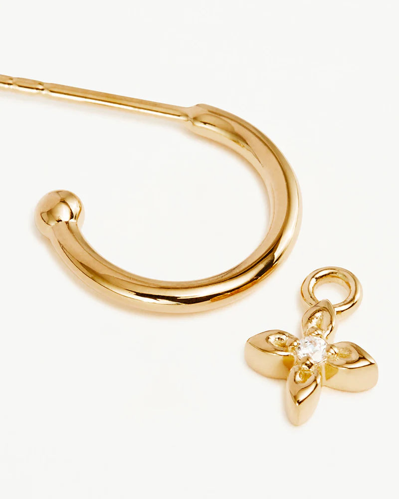 Live In Light Hoop Earring - 18k Gold Vermeil