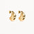 Wild Heart Large Earrings - 18k Gold Vermeil