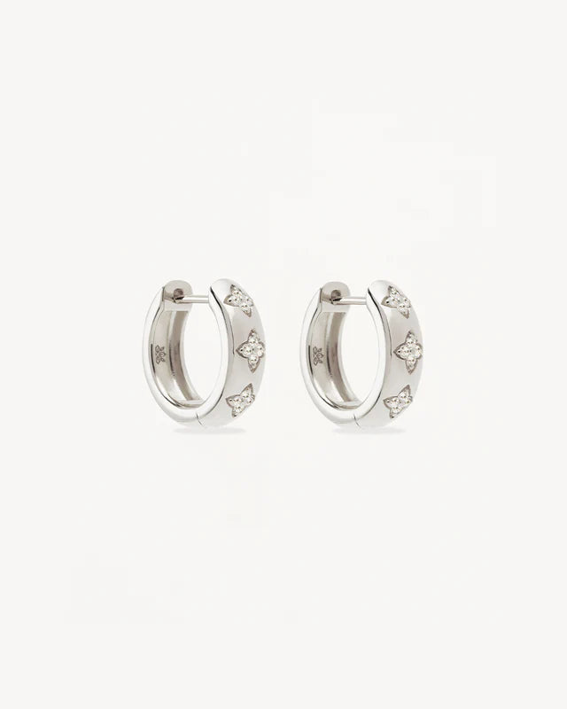 Bloom With You Lotus Hoops