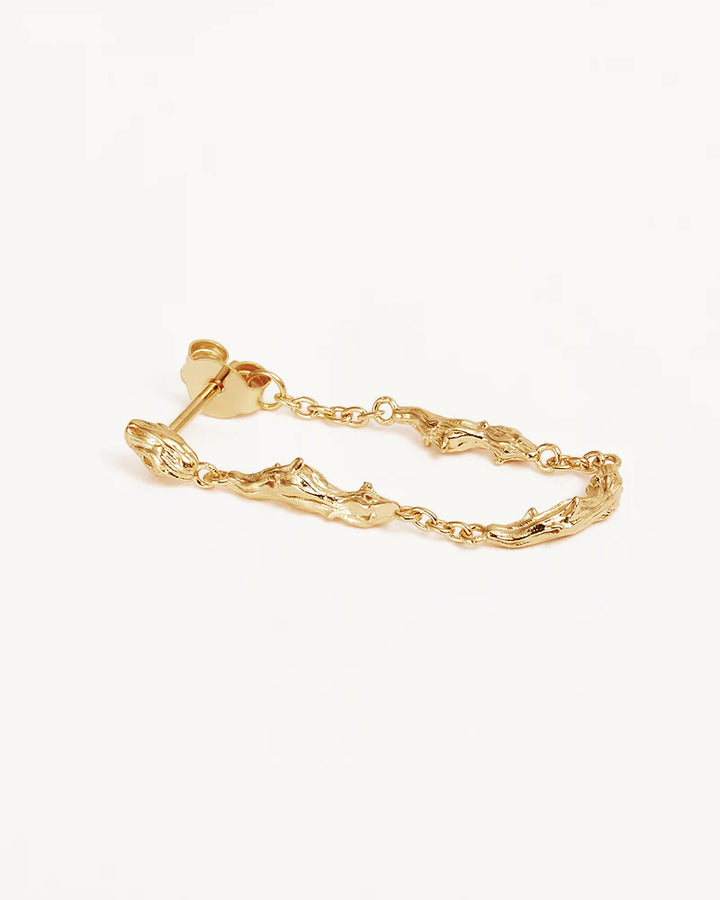 Drift Chain Earrings - Gold